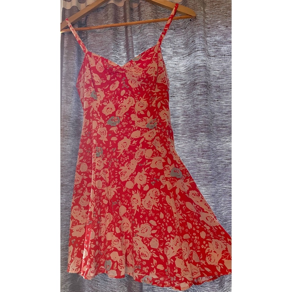 Free People floral fit-and-flare dress, size 4